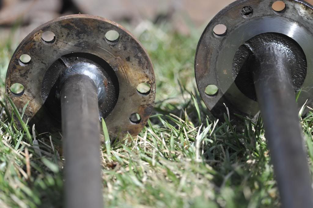Welded rear axle shaft...repro or homemade? G503 Military Vehicle