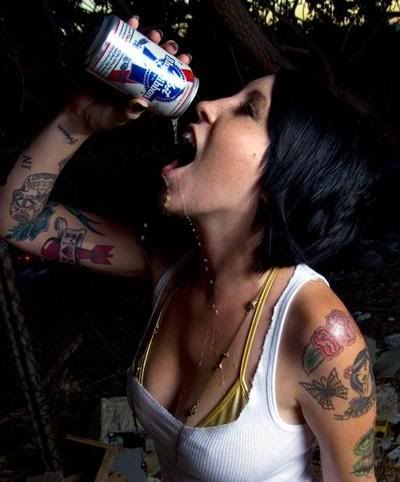  tattoos+beer+and+girl.
