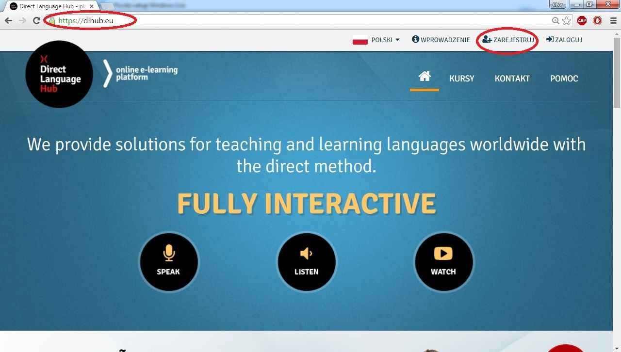  szkoła językowa akcent platform e-learningowa 1