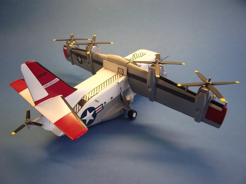 1/72 XC142 Ready for Inspection Aircraft