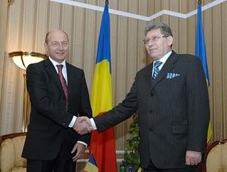 Traian Băsescu și Mihai Ghimpu la Iași