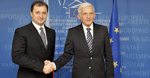 Vlad Filat, UE, Jerzy Buzek, Bruxelles, 