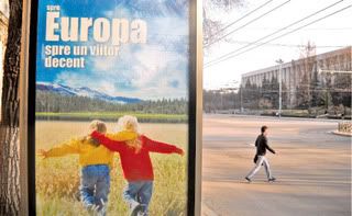 Republica Moldova, Chişinău, Vladimir Voronin, UE