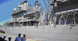 Crucişătorul USS Monterery, portul Constanţa