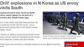 Atac, proiectile, graniţa, două Corei.