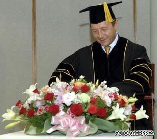 Traian Basescu, Academician, AOSR, Ion Iliescu, George Emil Palade,