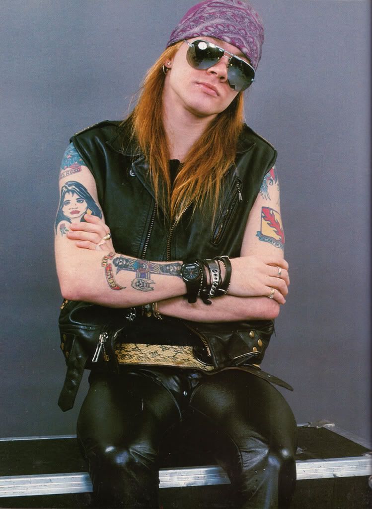 Axl Rose Glam