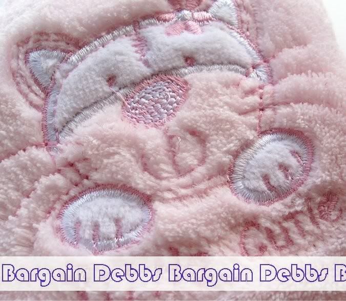 INFANT BABY GIRL FLEECE CAP/HAT SCARF & GLOVES   3PIECE  