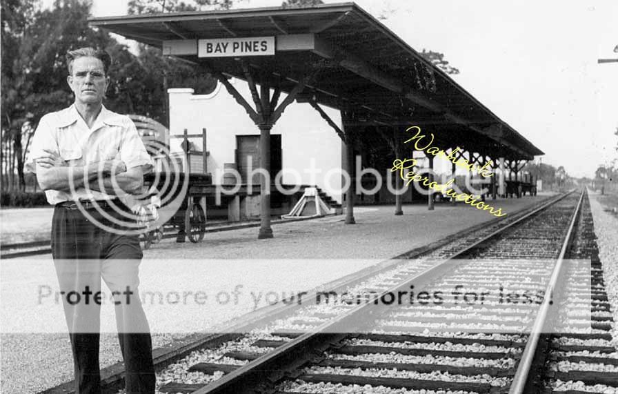 Bay Pines, Florida   SAL RR Station   December 7, 1951  