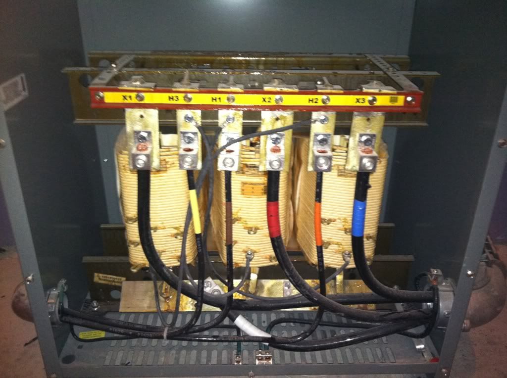 XFMR Connection | The Building Code Forum dry type transformer wiring diagram 