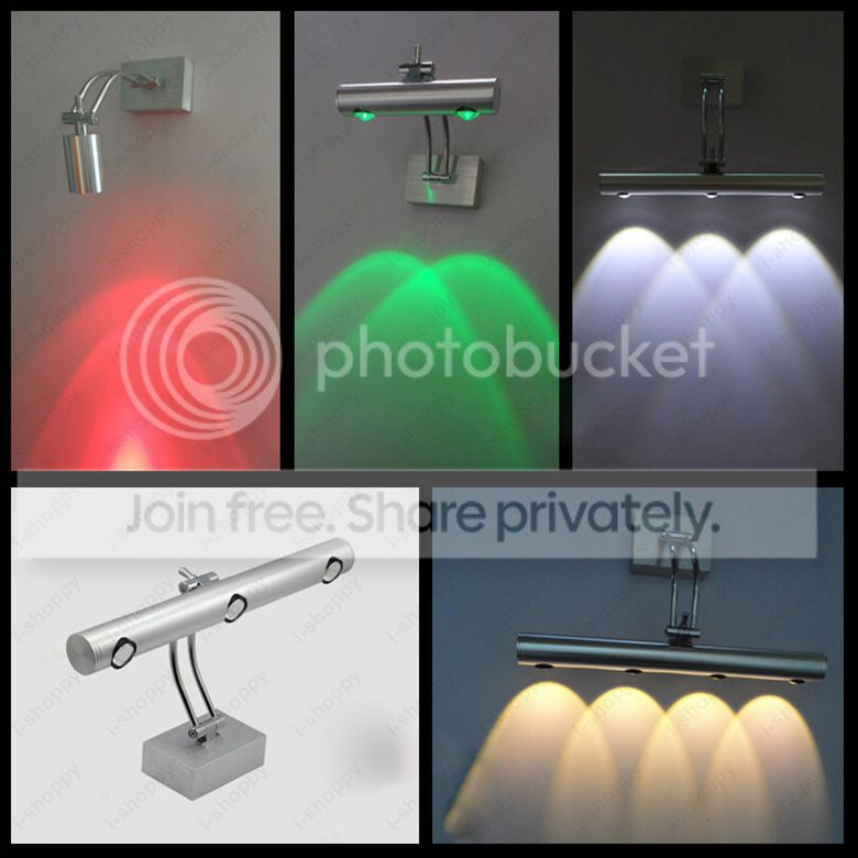 Dimmable/N LED Wall Sconces Picture Lamp Mirror Front ...