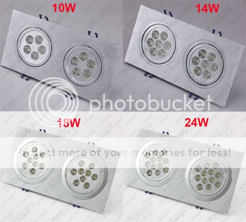 LED Ceiling Cabinet Down Fixture Light Energy Save Bulb  