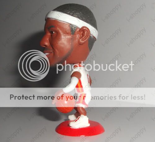 Lebron James LBJ #6 basketball player funny doll figure  