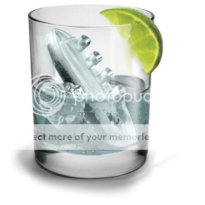 ice icecube icecubes tray mold mould party bar gin titonic titanic 