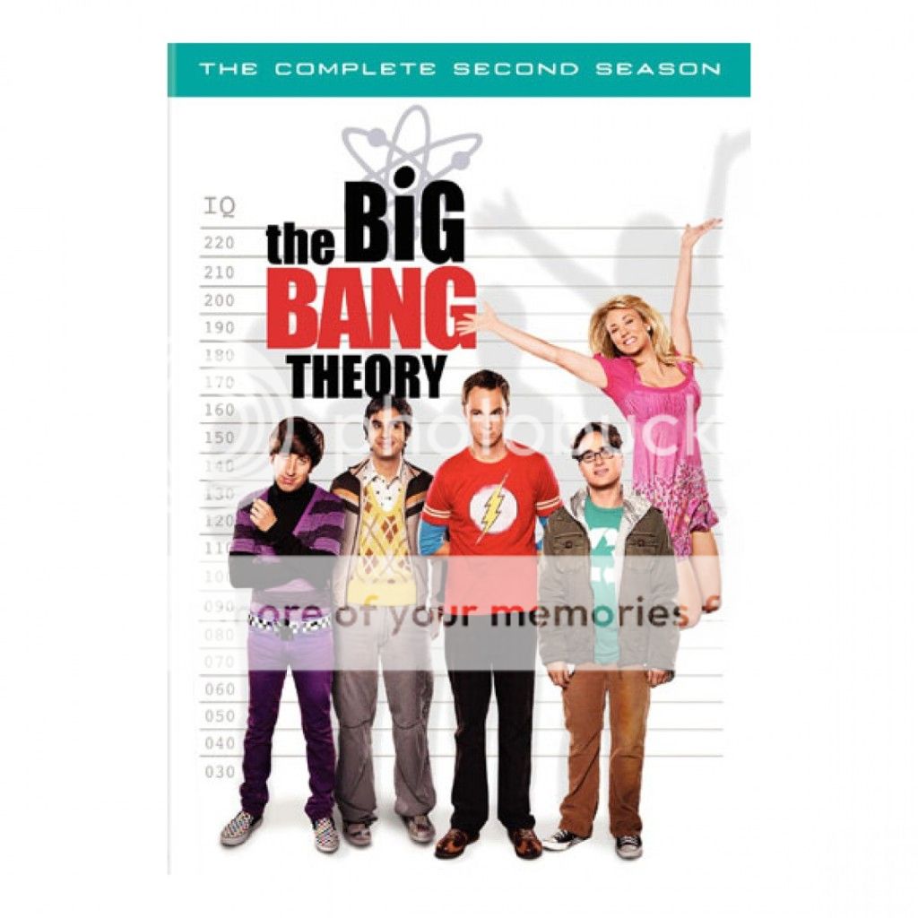 The Big Bang Theory Complete Second Season New 4 DVD DVDs Set